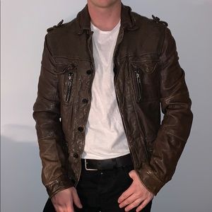 All Saints leather jacket